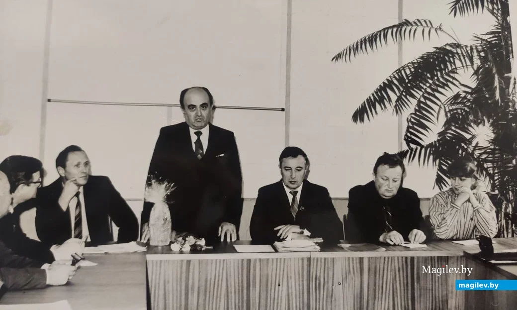 Бобруйск 1980-ые годы. Совещание руководителей строительной отрасли города. Артур