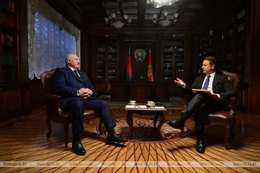  Александр Лукашенко дал интервью американскому журналу Time. Фото: БЕЛТА.