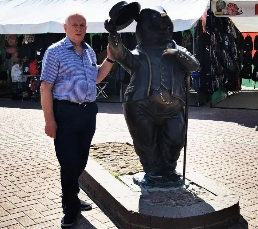 Август 2025 г. Олег Ефимович Морткович в Бобруйске.