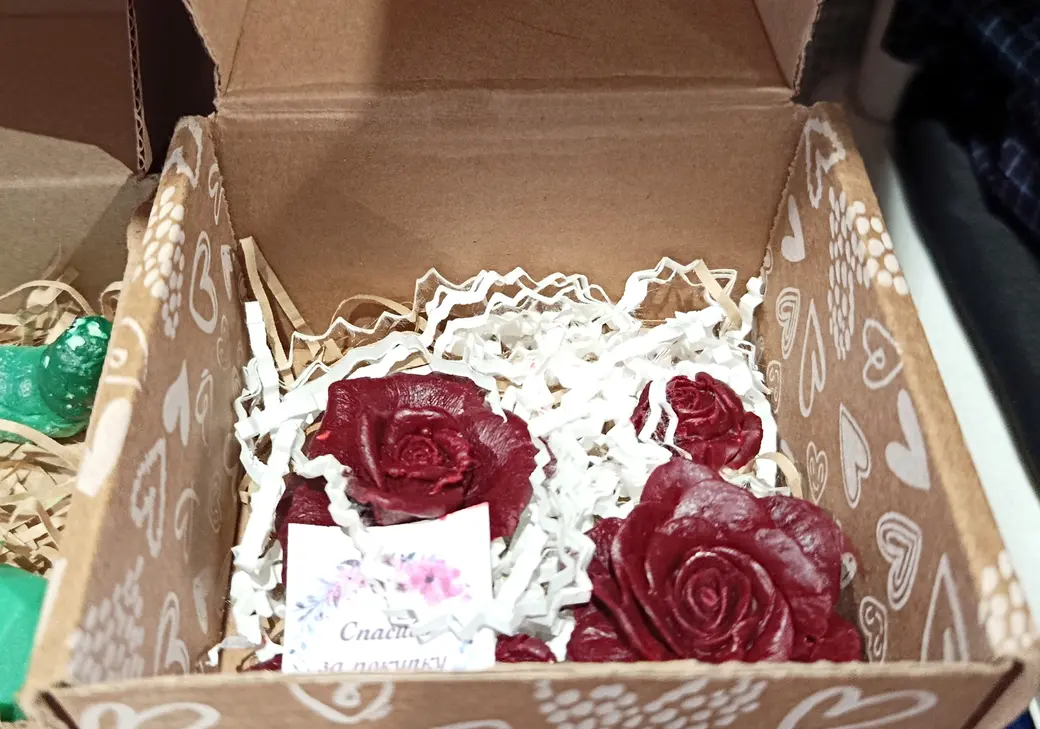 Август 2025 г. Мыло ручной работы. Первые работы Натальи Голомако.