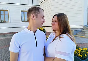 Ради невесты решился на переезд из столицы в Могилев. Свадебная пара недели