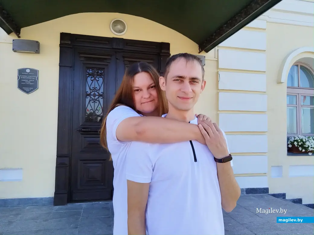 15.08.2025 г. Могилев, ЗАГС. Молодожены недели: Татьяна и Иван Середич.