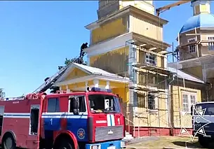 Православный храм горел в Брестской области
