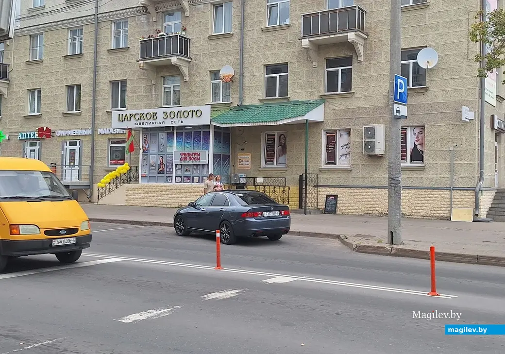 16.08.2025 г. Могилев, дорога к Минскому рынку свободна.