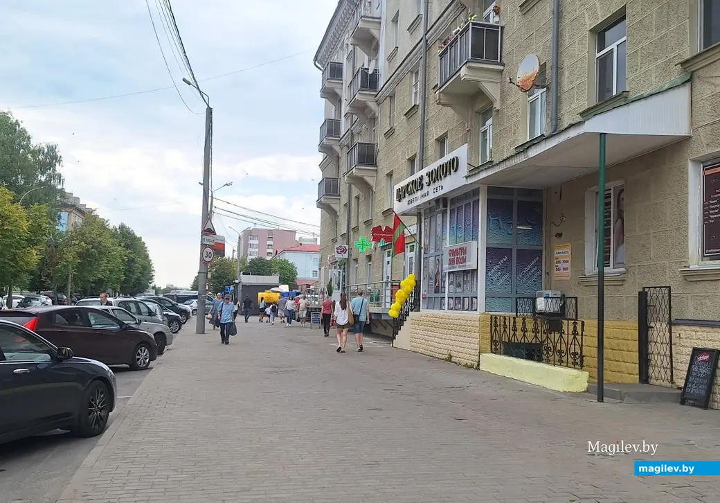 16.08.2025 г. Могилев, дорога к Минскому рынку свободна.