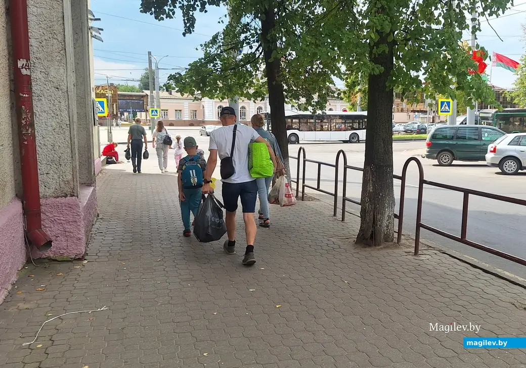 16.08.2025 г. Могилев, дорога к рынку на ЖД вокзале свободна.