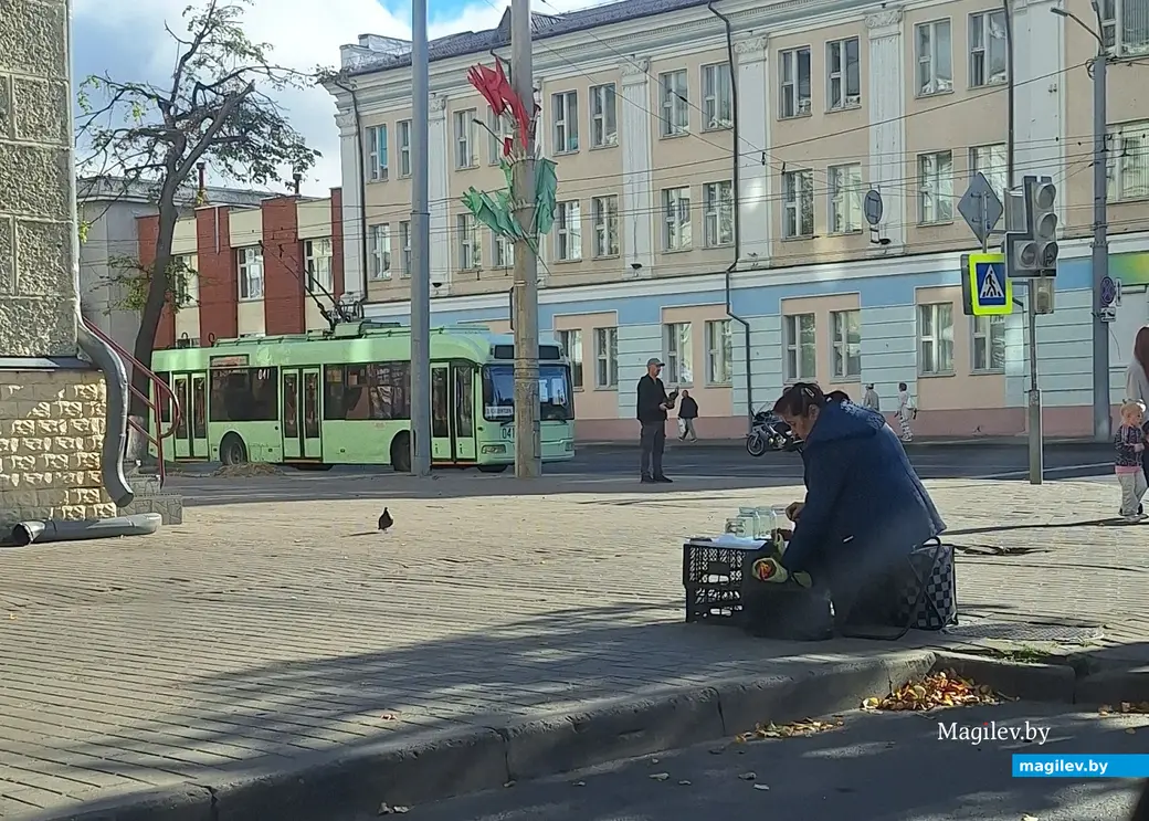 18.08.2025 г. Могилев, Минский рынок. Интересно, штраф дадут или нет?