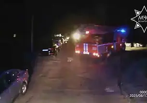 В Могилеве на проспекте Шмидта горела квартира