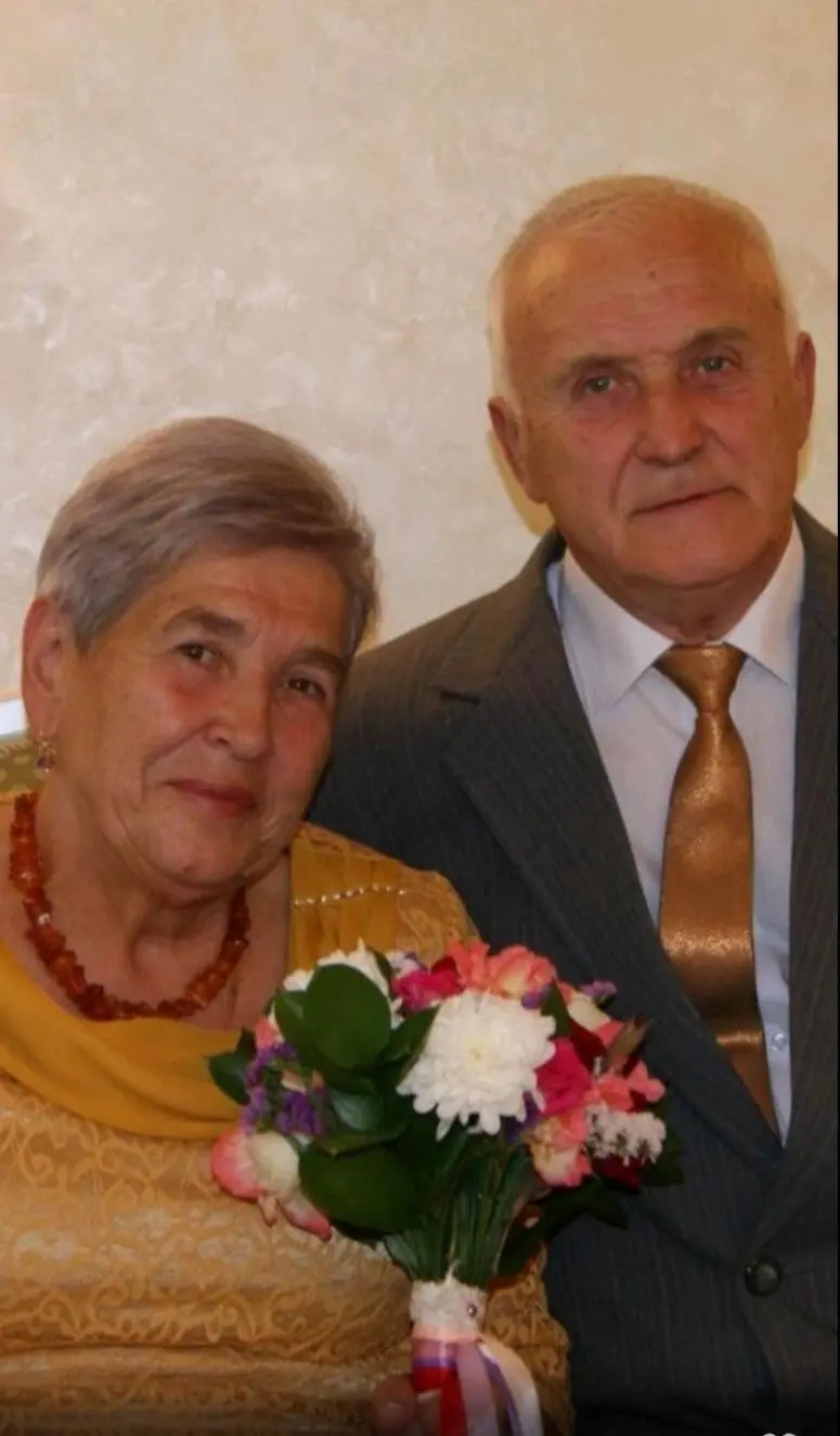 Супруги Булай на 50-летие совместной жизни, 2015 г..