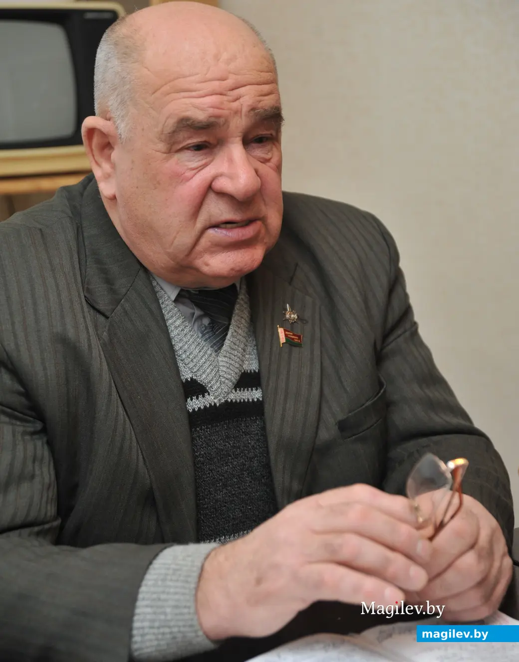 2012 г. Валерий Лебеденко - председатель городской организации ОО «Белорусский союз ветеранов войны в Афганистане». Фото из архива редакции.