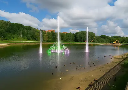 В Могилеве на Дубровенке появится новый каскадный фонтан: работы уже ведутся