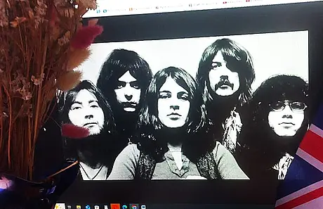«Deep Purple». В центре – Иэн Гиллан.