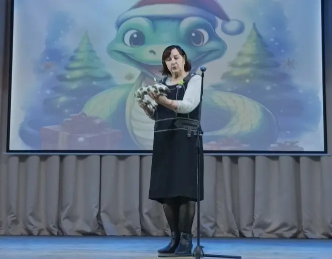 Татьяна Кузьминична Гаврильчик на мероприятии Бобруйской районной организации ОО «БелОИ».