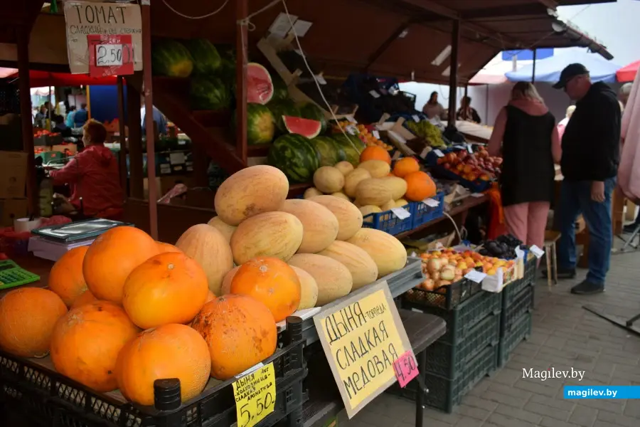 Бобруйск, 22 августа 2025 года. Рынок на Красноармейской.
