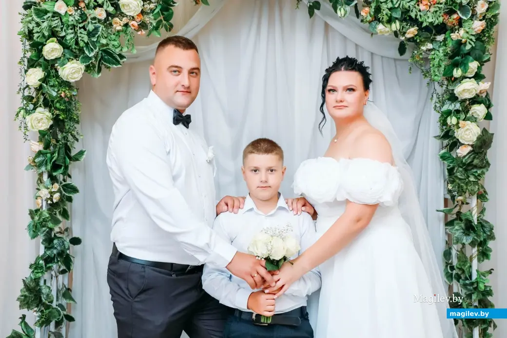 23.08.2025. Отдел ЗАГС Бобруйского горисполкома. Свадьба Кристины Бузак и Вячеслава Вашукевича.