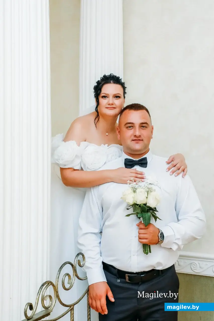 23.08.2025. Отдел ЗАГС Бобруйского горисполкома. Свадьба Кристины Бузак и Вячеслава Вашукевича.