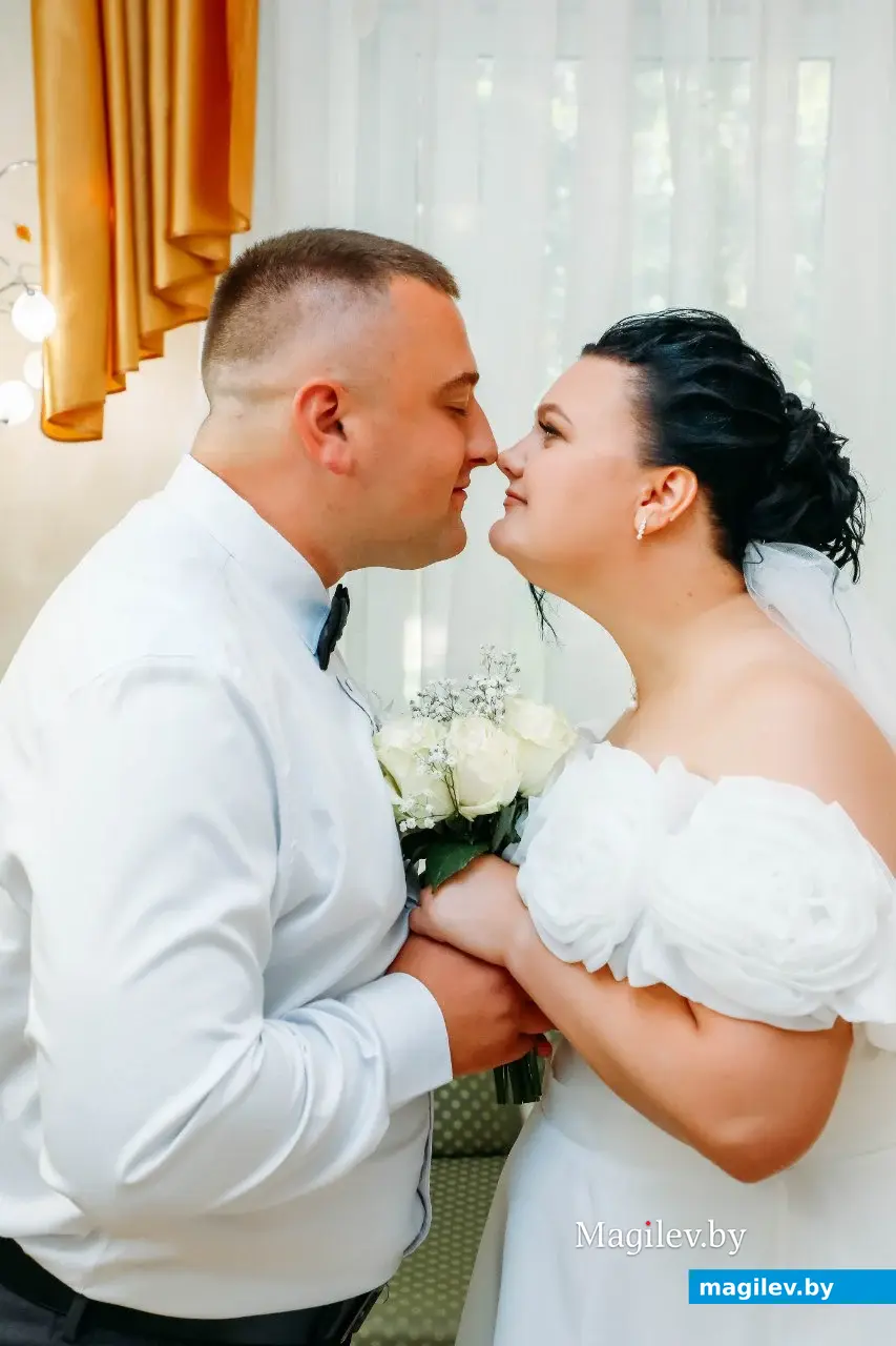 23.08.2025. Отдел ЗАГС Бобруйского горисполкома. Свадьба Кристины Бузак и Вячеслава Вашукевича.