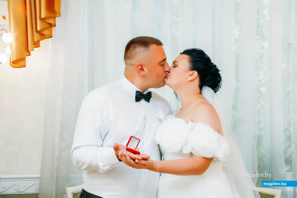 23.08.2025. Отдел ЗАГС Бобруйского горисполкома. Свадьба Кристины Бузак и Вячеслава Вашукевича.