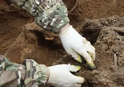 Разыскивают родственников погибшего под Климовичами красноармейца