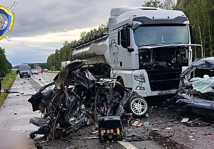Столкнулись 3 автомобиля: смертельное ДТП в Брестской области (дополнено)