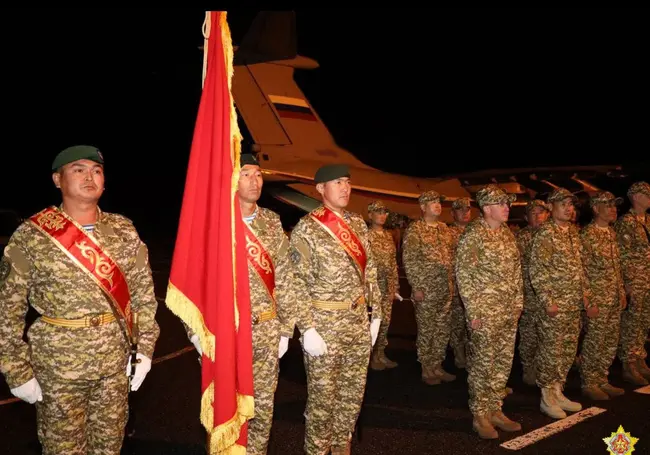 В Беларусь на учения ОДКБ прибыли военные из Таджикистана и Кыргызстана