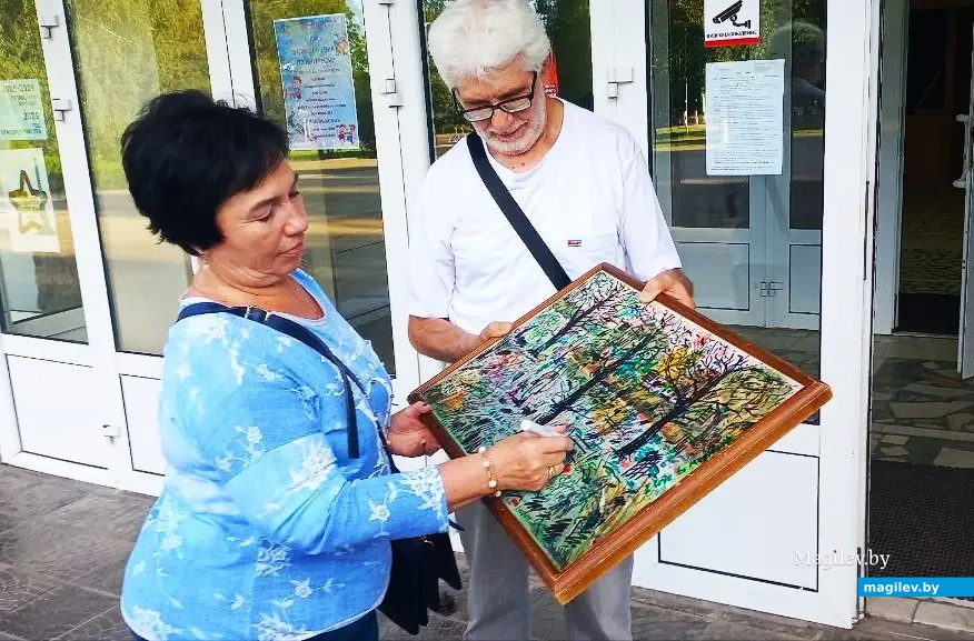 13.08.2025, Могилев. Рисует Вера Сиверцова.