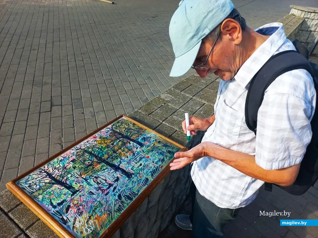 13.08.2025, Могилев. Рисует Алексей.