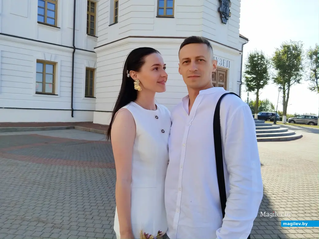 29.08.2025 г. Могилев. ЗАГС. Молодожены недели: Ксения Кубалдина и Сергей Шевцов.