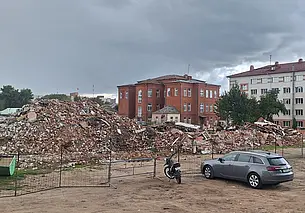 К концу осени в центре Могилева появится новая парковка
