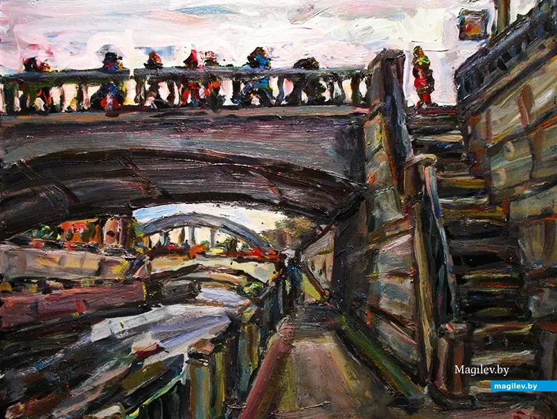 2021 год, Санкт-Петербург. Картина Бориса Борща.