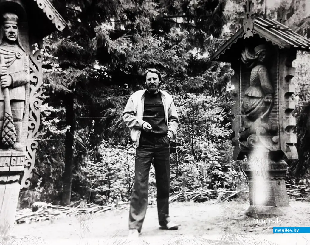 1980-е годы. Игорь Гришин и его скульптуры.