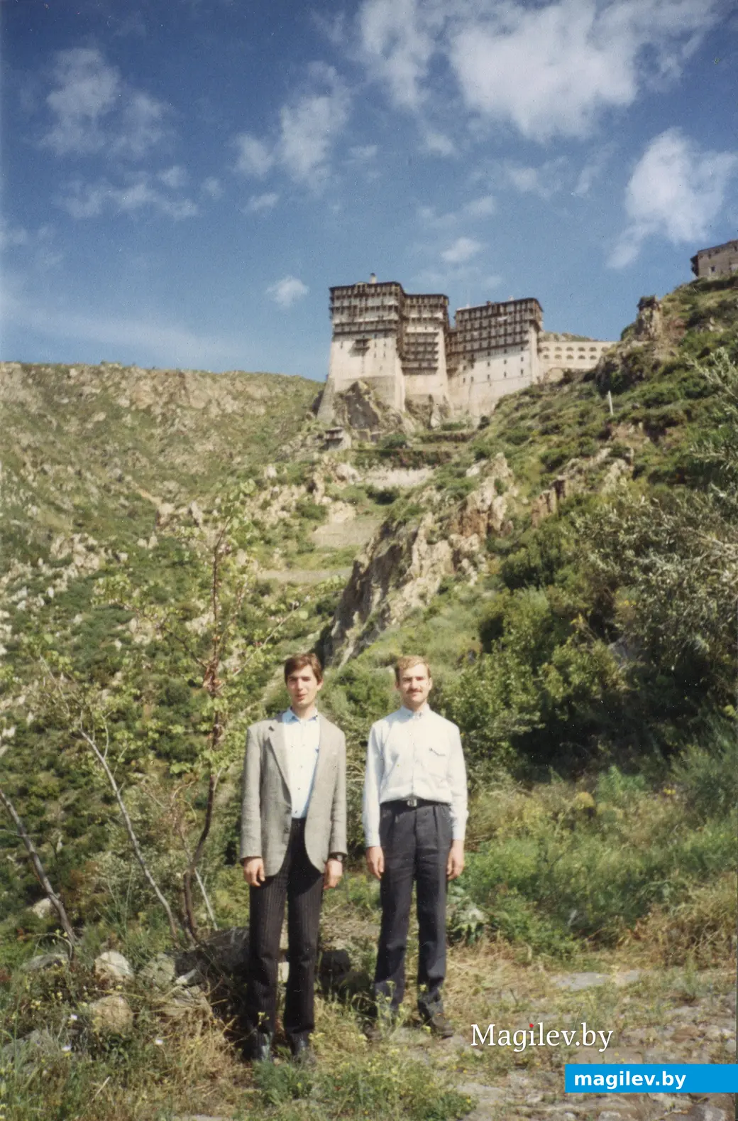 Во время поездки на Афон.