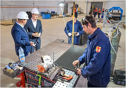 На месте давно закрытого бобруйского завода заработало новое производство