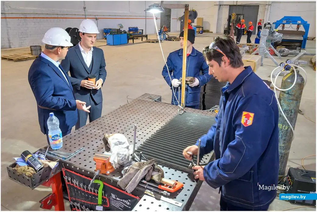 26.08.2025. Ул. Силикатная, 1. ООО «Настилекс», производитель прессованного и сварного настила. Открытие производственного цеха.