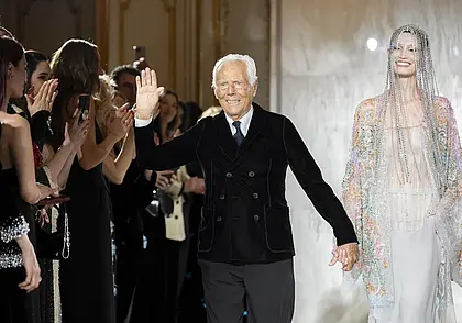 Умер итальянский модельер Джорджо Армани