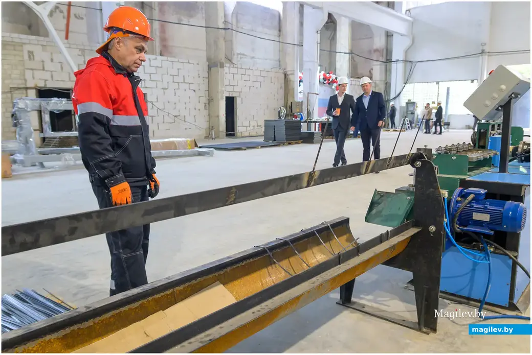 26.08.2025. Ул. Силикатная, 1. ООО «Настилекс», производитель прессованного и сварного настила. Открытие производственного цеха.