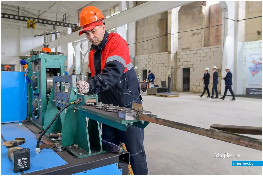 26.08.2025. Ул. Силикатная, 1. ООО «Настилекс», производитель прессованного и сварного настила. Открытие производственного цеха.