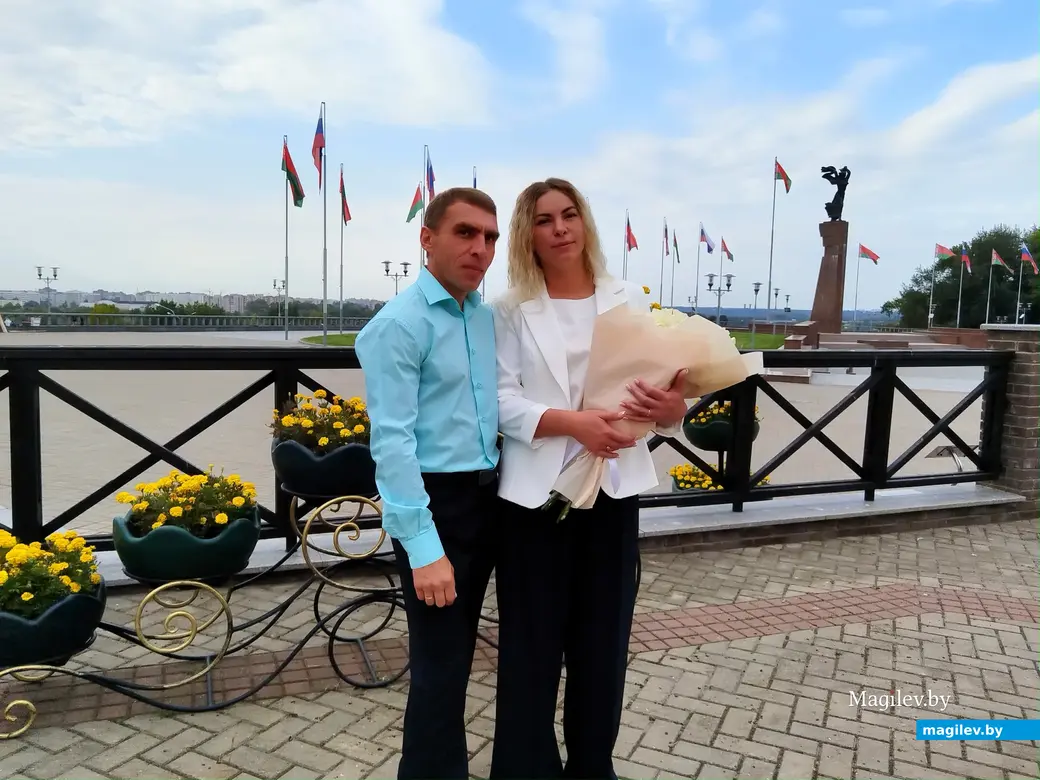 05.09.2025 г. Могилев, ЗАГС. Свадьба недели: Елена и Алексей Колтыгины.