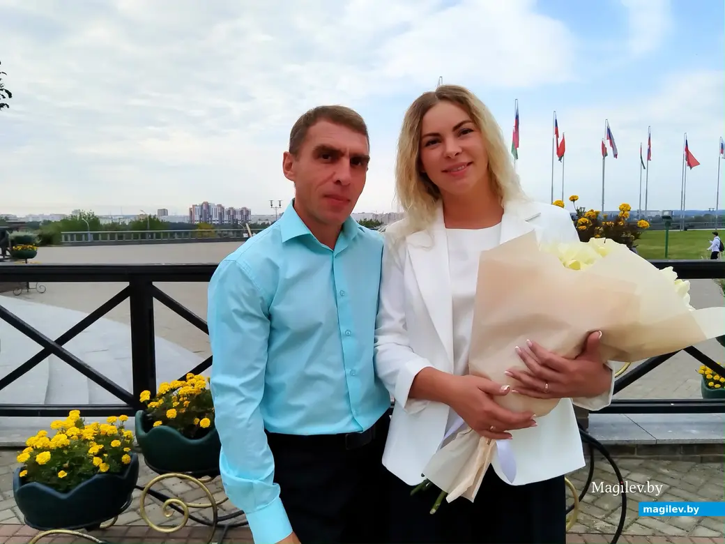 05.09.2025 г. Могилев, ЗАГС. Свадьба недели: Елена и Алексей Колтыгины.