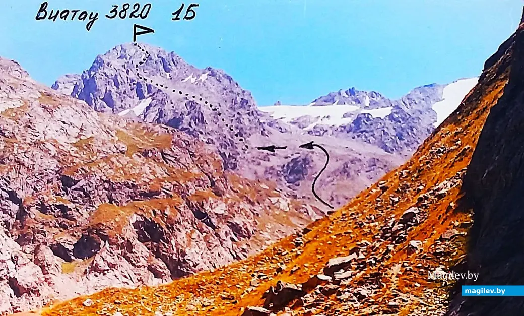 Вершина Виатау.