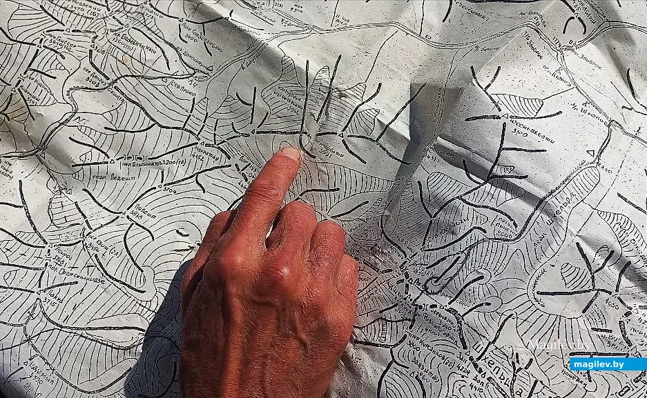 01.09.2025, Могилев. Карта и заветная точка на ней.