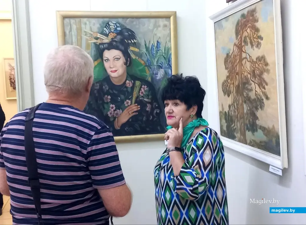 12.09.2025, Могилев, музей Павла Масленикова. Открытие выставки Веры Юрковой «В поисках истины».