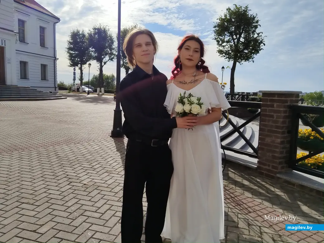 12.09.2025 г. Могилев, ЗАГС. Свадебная пара недели: Анастасия и Дмитрий Мироновичи.