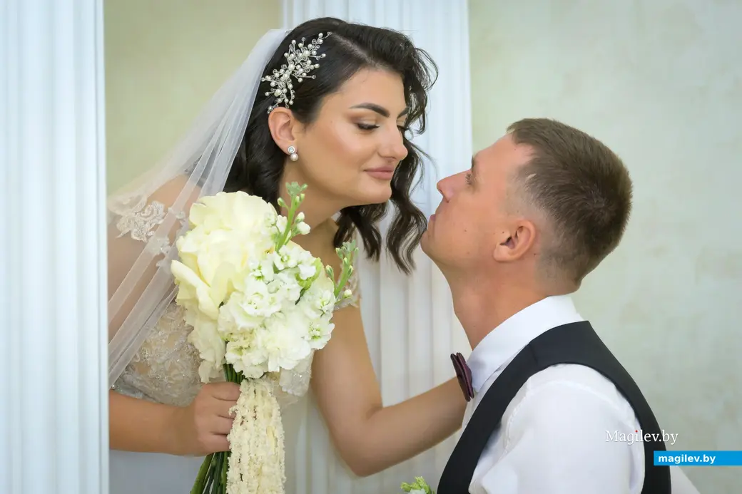 12.09.2025. Отдел ЗАГС Бобруйского горисполкома. Свадьба Эльмиры Семеновой и Романа Ермолайчика.