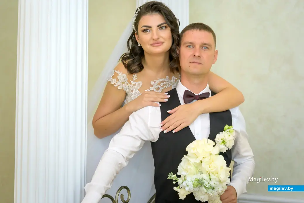 12.09.2025. Отдел ЗАГС Бобруйского горисполкома. Свадьба Эльмиры Семеновой и Романа Ермолайчика.