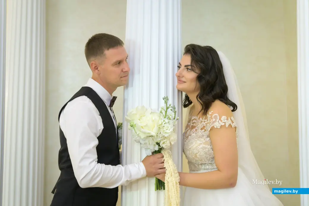 12.09.2025. Отдел ЗАГС Бобруйского горисполкома. Свадьба Эльмиры Семеновой и Романа Ермолайчика.