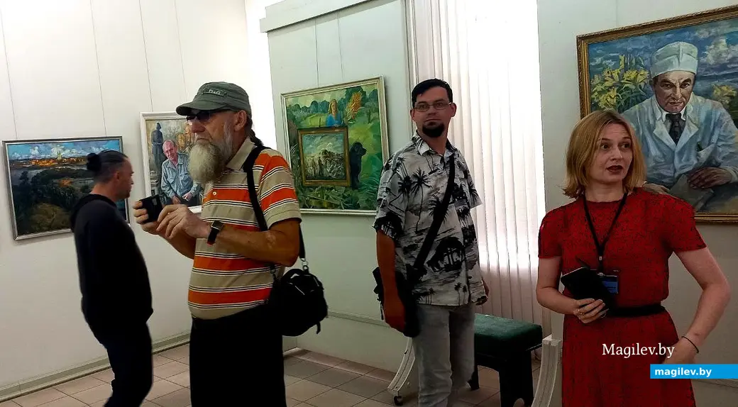 12.09.2025, Могилев, музей Павла Масленикова. Открытие выставки Веры Юрковой «В поисках истины».