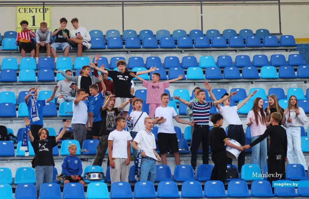 13.09.2025, Могилев, стадион «Спартак». Фрагмент игры 24 тура «Днепр-Могилев» – «Волна» (Пинск).