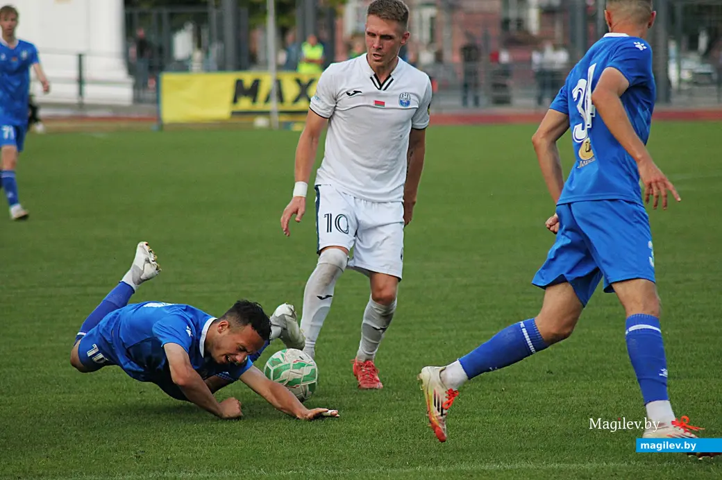 13.09.2025, Могилев, стадион «Спартак». Фрагмент игры 24 тура «Днепр-Могилев» – «Волна» (Пинск).