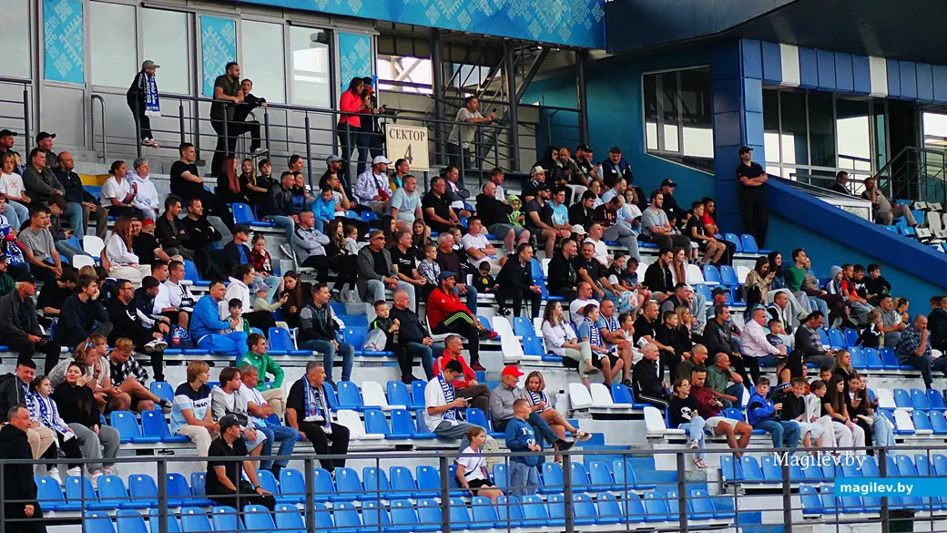 13.09.2025, Могилев, стадион «Спартак». Фрагмент игры 24 тура «Днепр-Могилев» – «Волна» (Пинск).